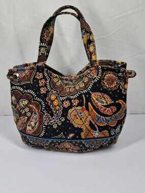 Vera Bradley Kensington Sherry Small Tote Purse Fall 2007